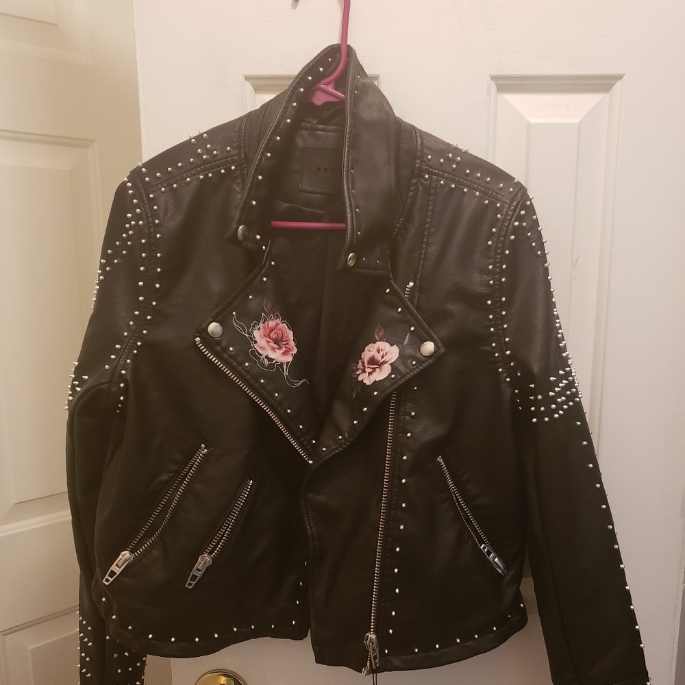 Leather jacket